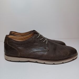 Hush Puppies Titan Men's Brown Leather Casual Oxfords Shoes Size 13 HMV10359-H00